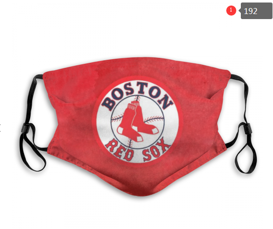 MLB Boston Red Sox Dust mask with filter->nfl dust mask->Sports Accessory